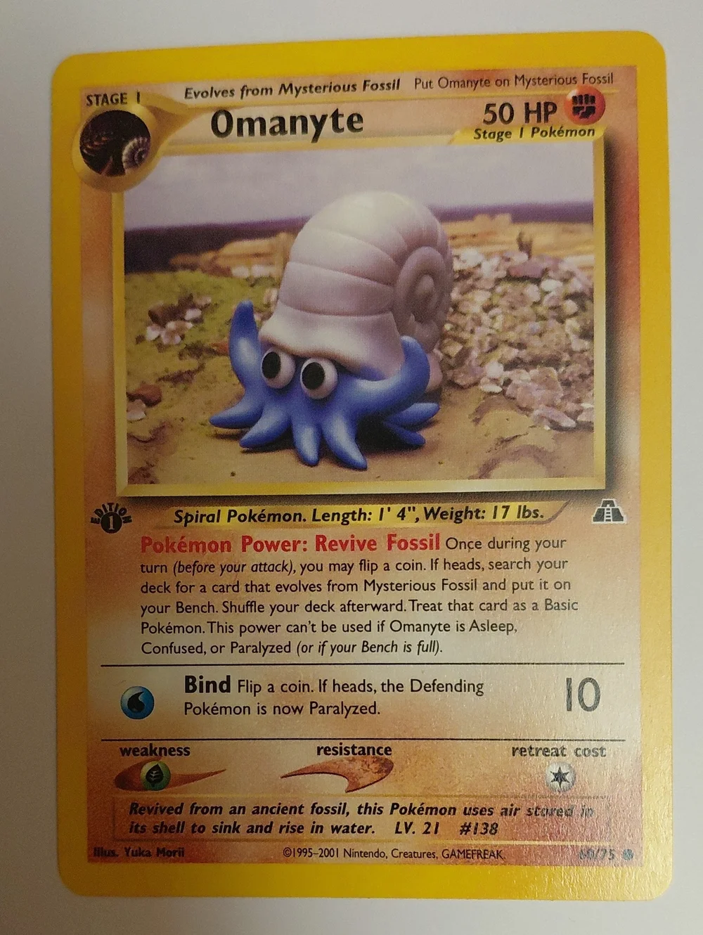 Yuka Morii - 2 Card Lot - 1st Edition Vintage Pokemon Cards - Neo Discovery